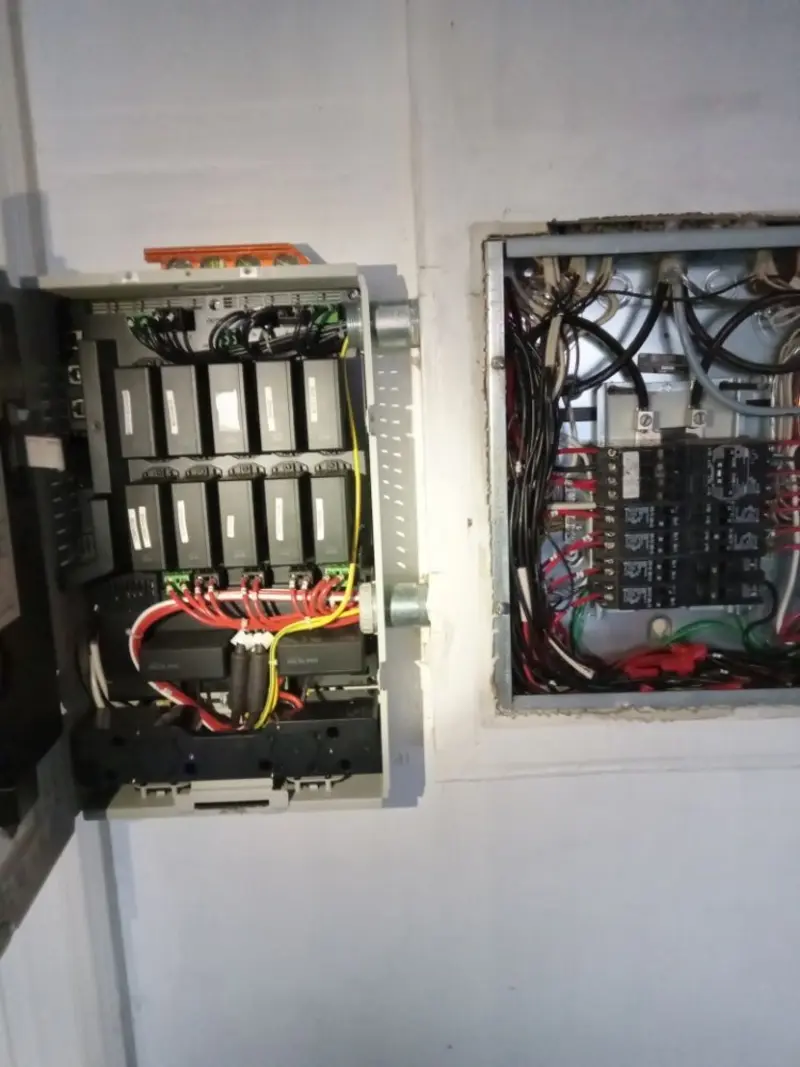 Electrical panel upgrade completed for Security Camera Wiring in Birdsboro